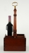 A Regency Mahogany and Brass Mounted Wine Bottle Carrier