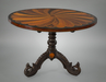 An Early 19th Century Sinhalese Ebony and Specimen Wood Center Table