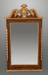 George II Burr Walnut and Parcel Gilt Mirror in the Kentian Style