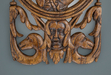Rare and Interesting 16th Century Carved and Pierced Oak Portrait Panel