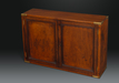 Good Quality Brass Bound Mahogany Campaign Cabinet