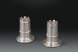 Indian Export Silver Turret Form Shakers